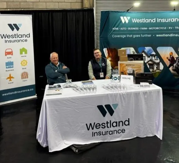 Canadian Country Expo two Westland staff at booth