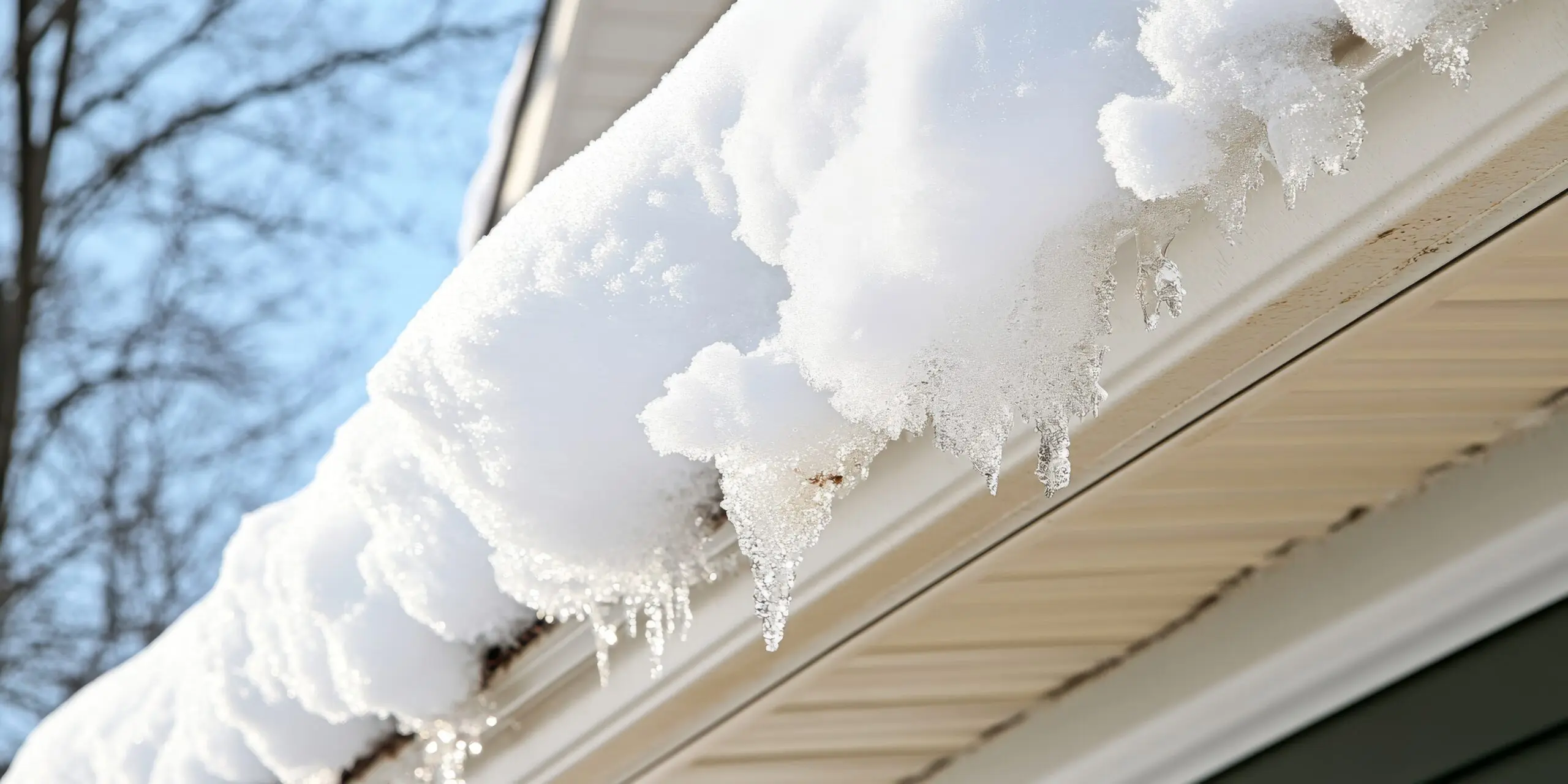 ice damming on roof